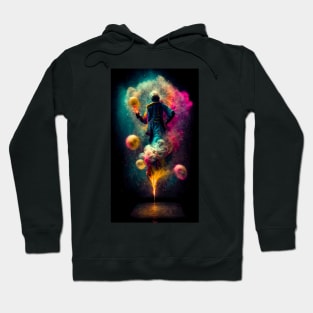 Appearing person magic trick Hoodie